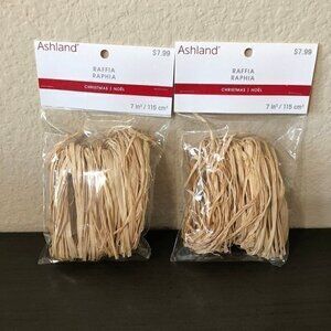 Ashland Beige Raffia Packages